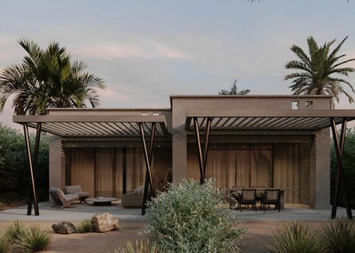 2 BR Twin chalet with shared pools